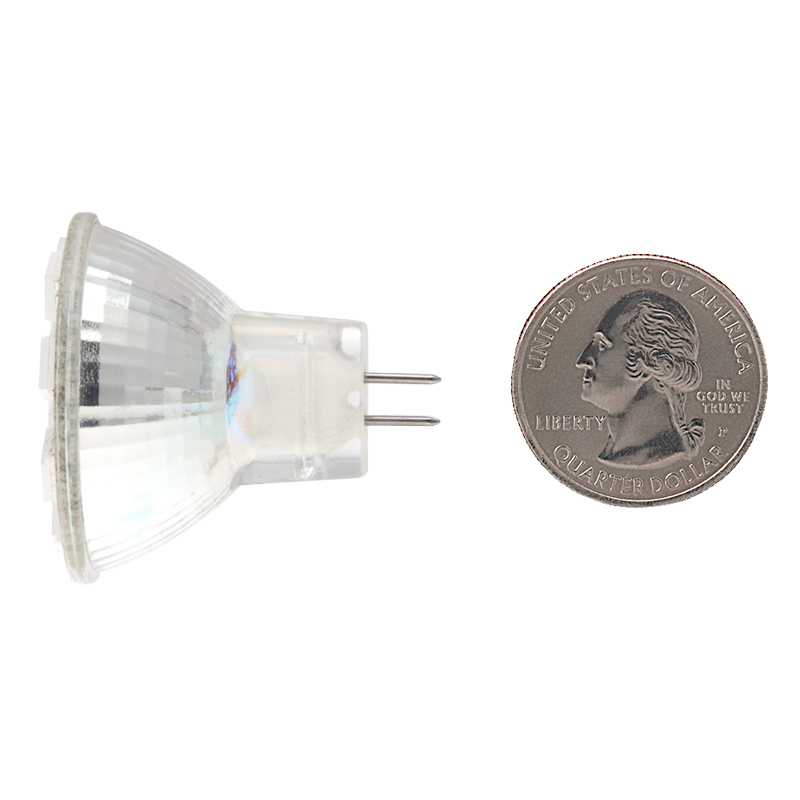 12V AC/DC, MR11 GU4 LED Bulb, 2.5 Watts, 25W Equivalent, 5-Pack 12V AC/DC, MR11 GU4 LED Bulb, 2.5 Watts, 25W Equivalent, 5-Pack